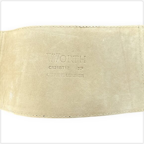 Worth Black Pebbled Leather Hip Utility Bag Pouch Purse Belt New NWOT Size XP main image 5